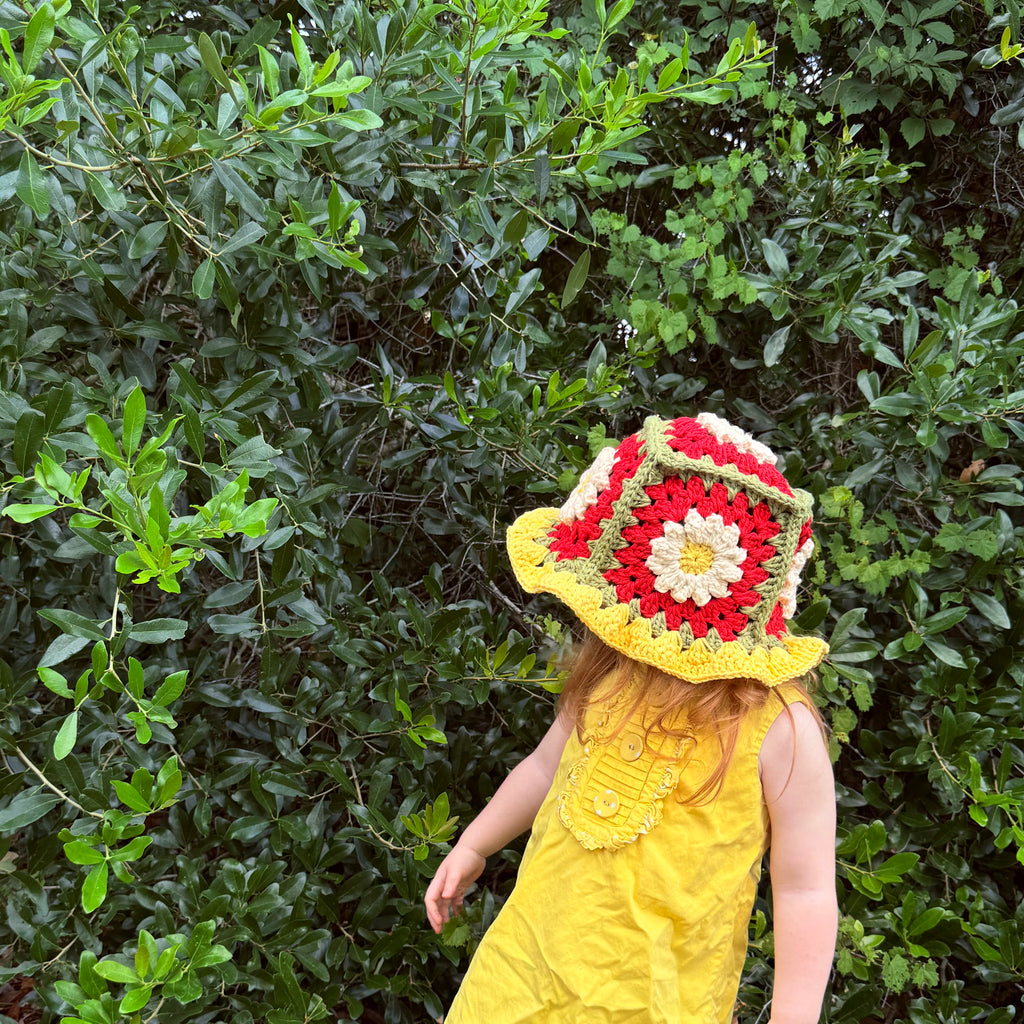 Toddler Flower Sun Hat